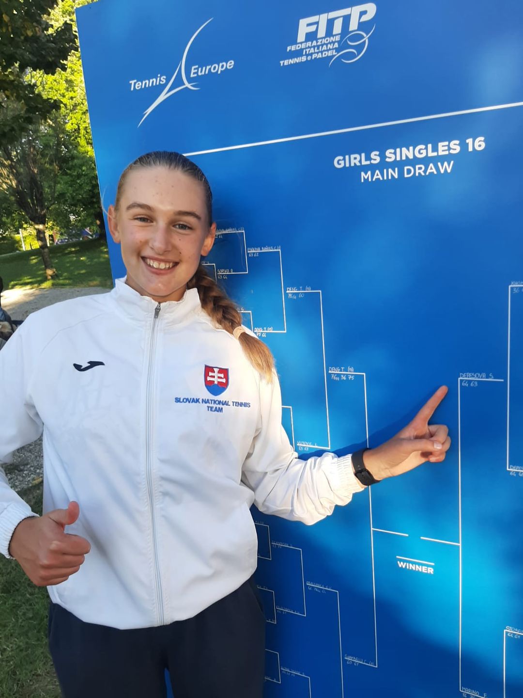 Soňa Depešová sa prebojovala do finále Majstrovstiev Európy U16!