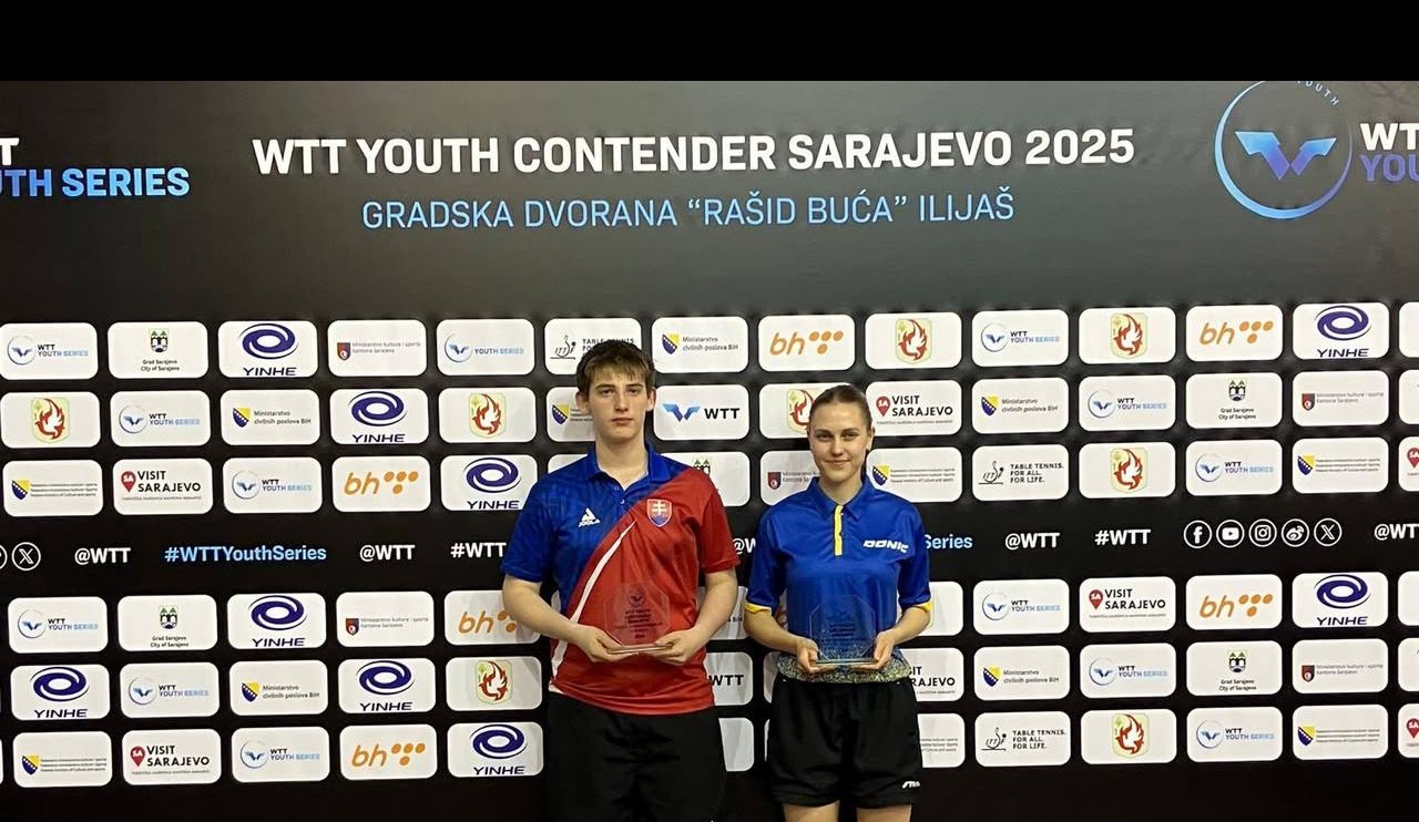 Zlato pre Pavla Kokavca! Slovenský talent zvíťazil na turnaji WTT Youth Contender Sarajevo 2025