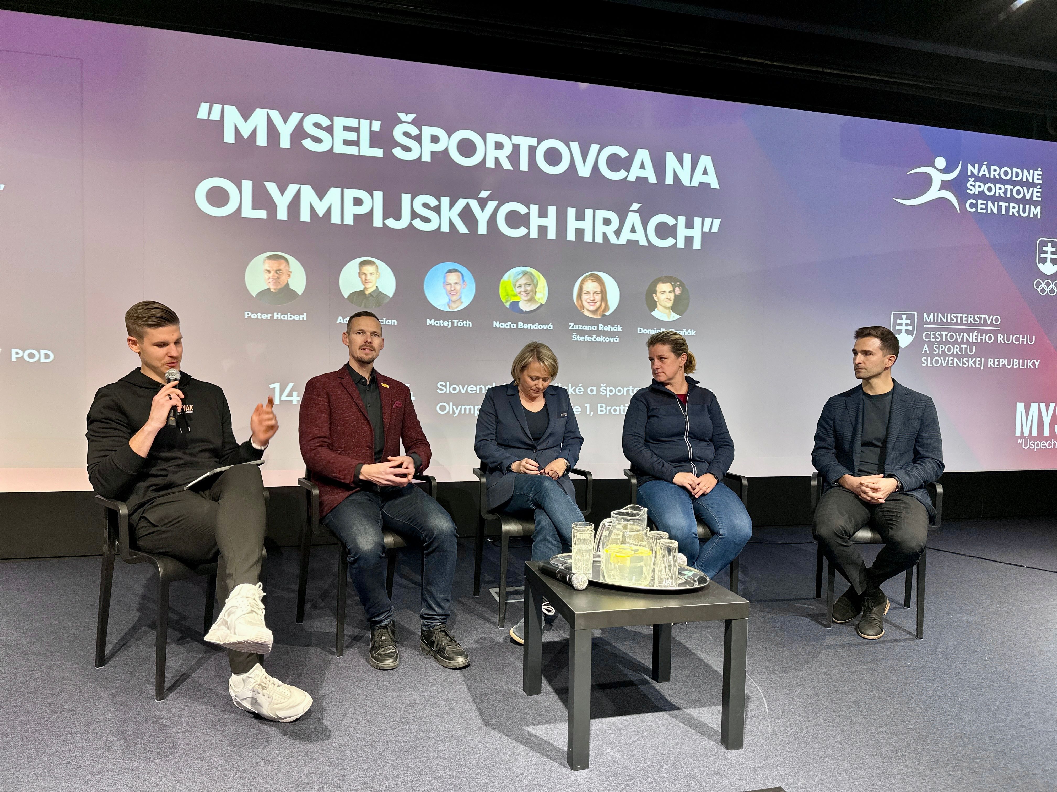 „Myseľ športovca na olympijských hrách“