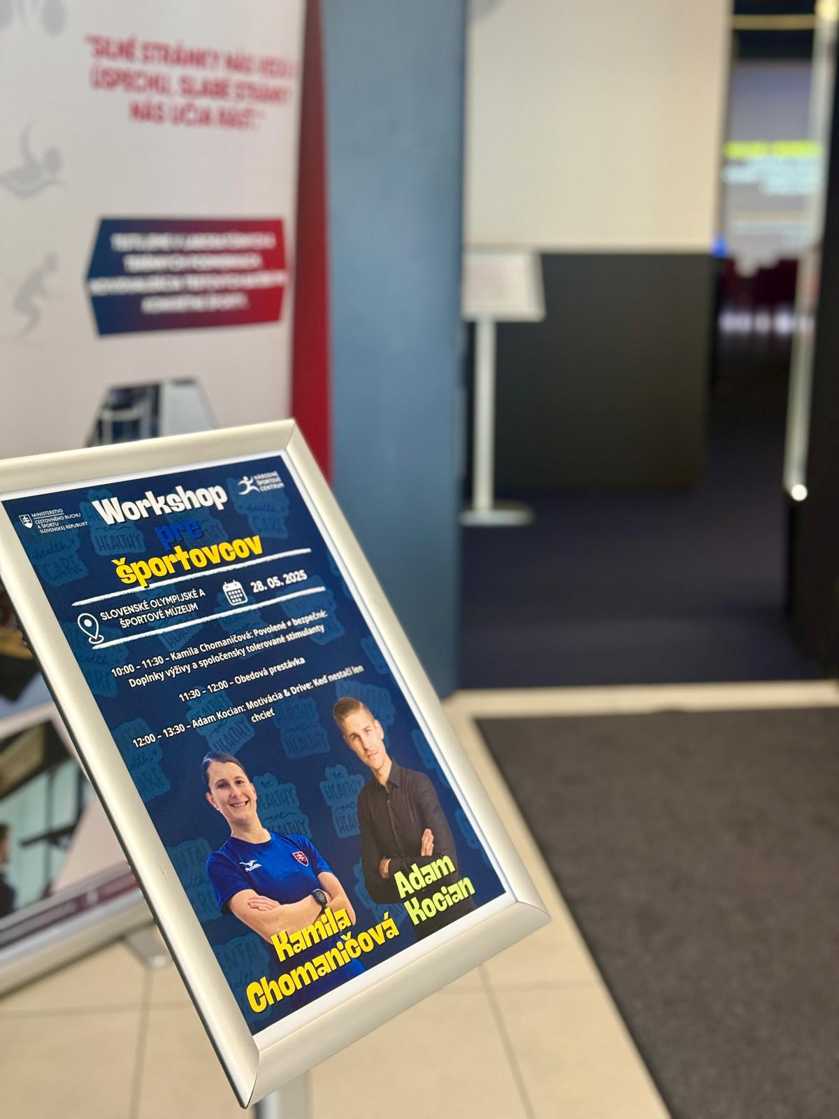 Workshop pre športovcov III.