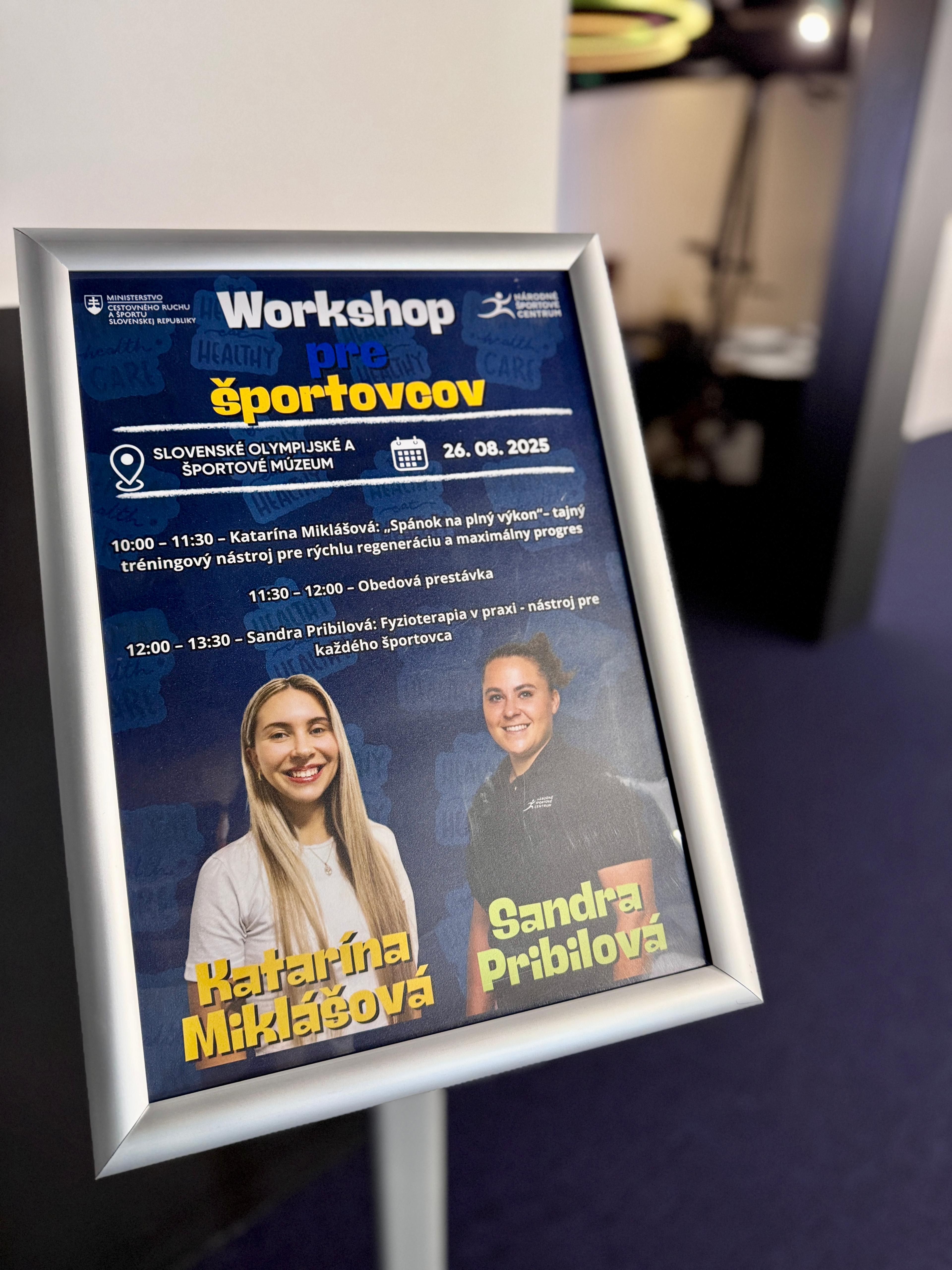 Workshop pre športovcov IV.