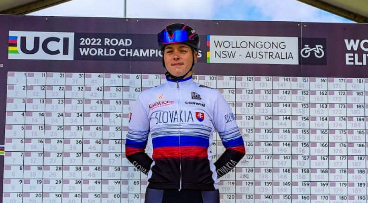 Nora Jenčušová na Majstrovstvách sveta v cestnej cyklistike 2022
